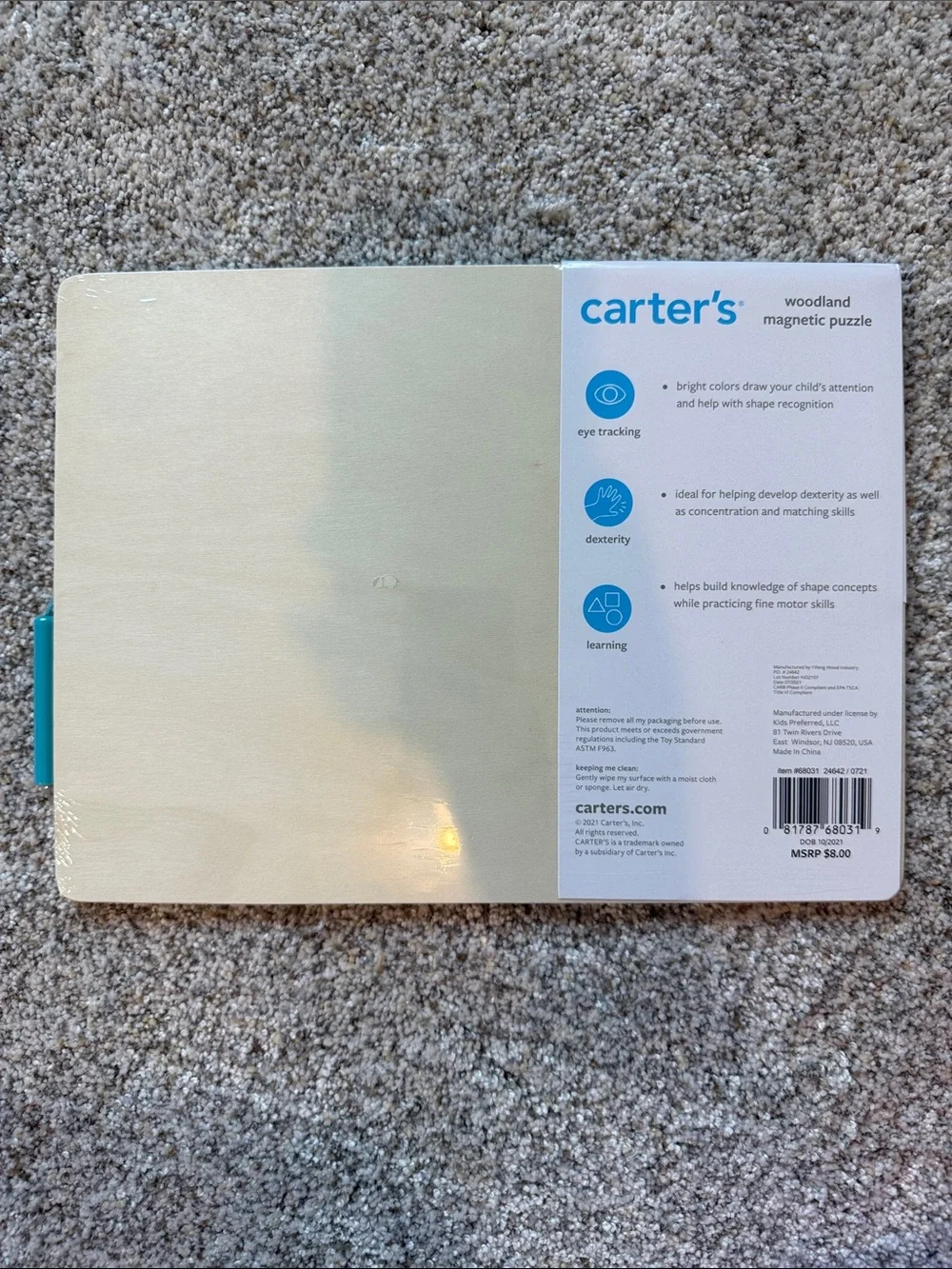 Carter's Woodland Animal Magnetic Puzzle